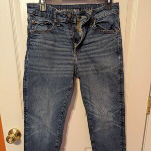 American Eagle Mens Athletic Fit Airflex + Jeans, Size 29x30, EUC